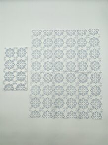 16pcs Paper Disposable Napkin, Elegant Geometric Pattern Multi-purpose Square Dinner Napkin For Party, Home