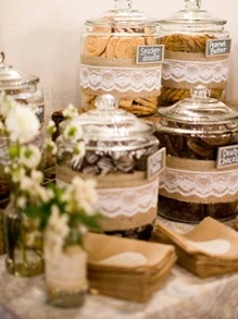 1卷蕾絲裝飾禮品包裝絲帶用於DIY工藝裝飾粗麻布絲帶婚禮派對裝飾 - 彩色 - 查看 6