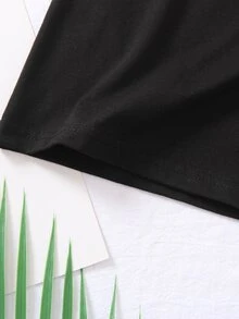 小女童蝴蝶袖T恤