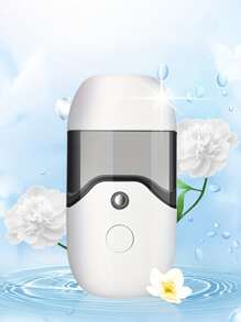 1入組ABS加濕器現代便攜式拼色桌面霧化器家用加濕器 - 白色 - 查看 2