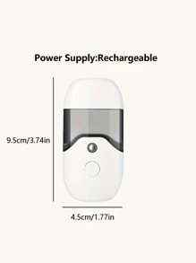 1入組ABS加濕器現代便攜式拼色桌面霧化器家用加濕器 - 白色 - 查看 3