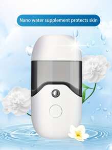 1入組ABS加濕器現代便攜式拼色桌面霧化器家用加濕器 - 白色 - 查看 4