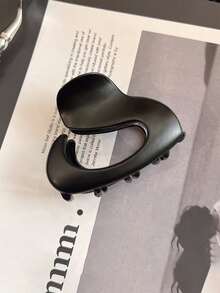 日常使用的不对称发爪 - 黑色 - 查看 4