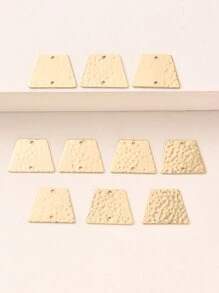 10 cái/bộ Liên kết thành phần để làm trang sức bông tai DIY - Vàng - Xem 1