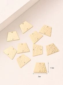 10 cái/bộ Liên kết thành phần để làm trang sức bông tai DIY - Vàng - Xem 4