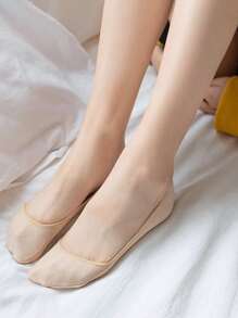 3 đôi vớ vô hình màu ngẫu nhiên - Nhiều màu - Xem 7