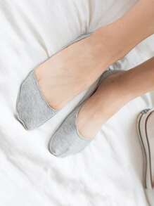 3 đôi vớ vô hình màu ngẫu nhiên - Nhiều màu - Xem 9