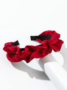 Solid Ruched Headband - Multicolor - View 2