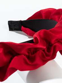 Solid Ruched Headband - Multicolor - View 3