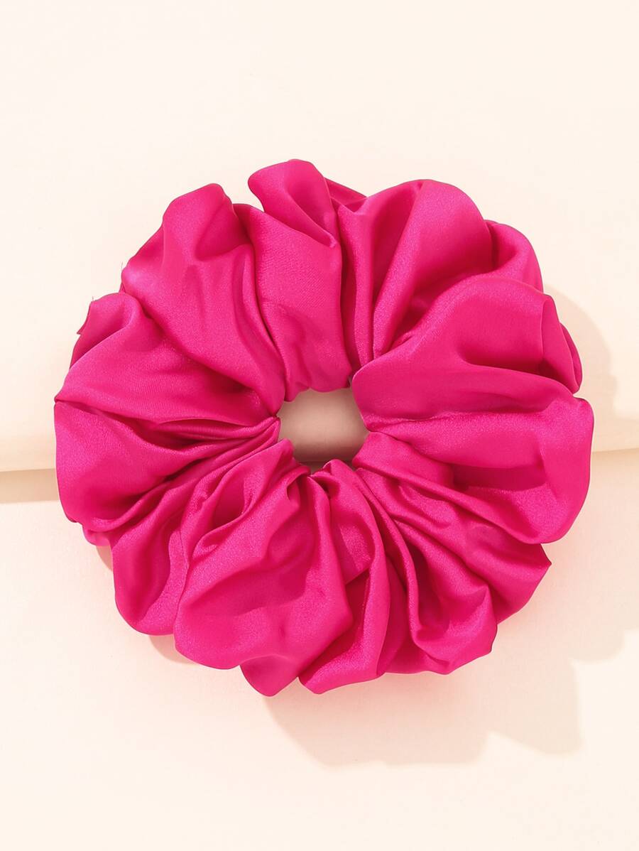 Dây buộc tóc đơn giản, màu hồng, kiểu dáng thường ngày, phụ kiện tóc scrunchies, dây buộc tóc đuôi ngựa, phụ kiện đội đầu, dây chun, phụ kiện làm đẹp tại nhà, phụ kiện tóc, dây chun buộc tóc.