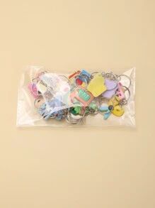 18入組兒童文具鑰匙鍊 - 彩色 - 查看 8