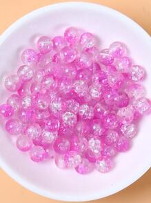 100入組/套6mm釘珠DIY首飾配件 - 玫瑰紅 - 查看 3