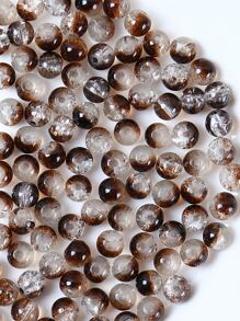 100pcs/set 6mm Bead DIY Jewelry Accessory - Brown - View 5