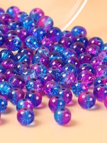 100pcs/set Bead DIY Jewelry Accessory - Multicolor - View 3