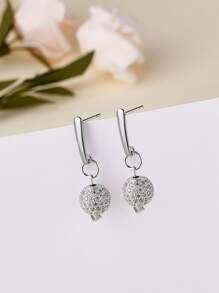 50pcs/set Minimalist DIY Earrings Accessory - Silver - View 8