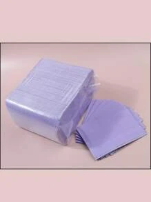 125pcs Purple Waterproof Nail Tips Art Table Towels Mat Nail Tips Art Paper Disposable Foldable Nail Table Mat Nail Tips Art Waterproof Pad For Salon Practice Manicure,Nail Supplies,Nail Tools,Nail Art Tools,Back To School,Nails,Nail Tools For Press On Nails