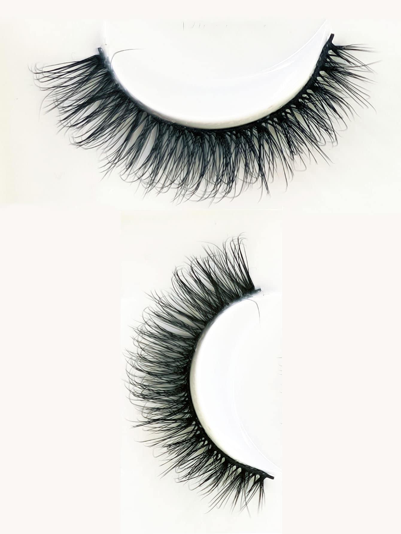 HBZGTLAD New 20 pairs of natural mixed 3D fake eyelashes makeup, fake eyelashes, makeup, beauty tool short eyelashes