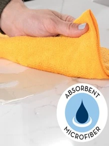 5 piezas Trapo de limpieza poliéster limpieza para doméstico