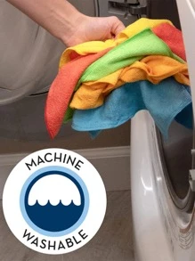 5 piezas Trapo de limpieza poliéster limpieza para doméstico