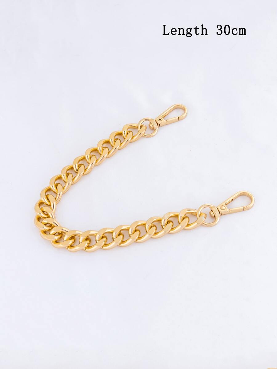 30mm Advanced Aluminum Make Chain Exceed Light Weight Bags Parts DIY Handles Accessory Handbag Strap - Gold - View 1
