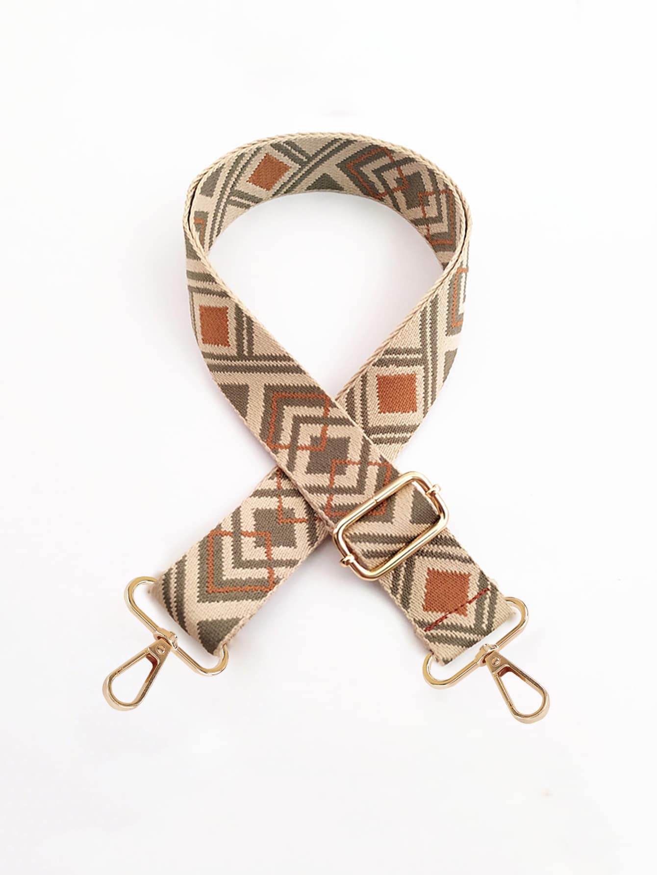 新款尼龍包帶女士肩跨包帶,彩色寬帶包配件 - 彩色 - 查看 1