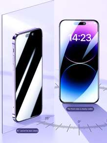 Bảo vệ quyền riêng tư màn hình 2 miếng Tương thích với iPhone - màu đen - Xem 4