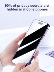 Bảo vệ quyền riêng tư màn hình 2 miếng Tương thích với iPhone - màu đen - Xem 5