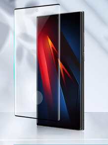 2 miếng dán cường lực bảo vệ màn hình Tương thích với Samsung/Huawei - màu đen - Xem 2