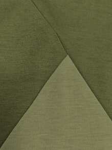 Áo thun & Áo lót Nam Khối Màu Giải trí - xanh quân đội - Xem 3