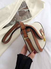 Túi Crossbody Nữ - màu nâu - Xem 3