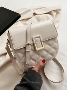 Túi Crossbody Nữ - Màu be - Xem 2