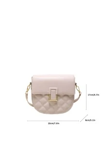 Túi Crossbody Nữ - Màu be - Xem 3