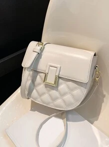 Túi Crossbody Nữ - Màu be - Xem 4