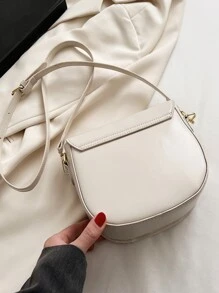 Túi Crossbody Nữ - Màu be - Xem 5