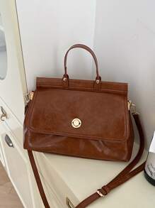 Túi đeo chéo Nữ - màu nâu - Xem 4