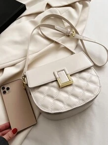 Túi Crossbody Nữ - Màu be - Xem 8