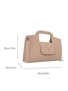 Túi đeo chéo Nữ - Màu Khaki - Xem 3