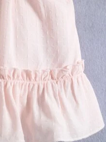 Toddler Girls Ruffle Hem Skirt - Pink - View 4