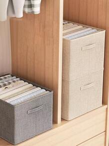 1 件衣服收纳盒柜，多层衣柜收纳架，米色装饰秋季装饰节日装饰房间装饰家居装饰秋季装饰卧室装饰 - 米色 - 查看 4