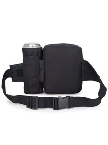 Bolsa Pochete/Bolsa de Cintura Masculina para Acampamento, Pesca, Viagem, Caminhada, Garrafa de Água, Esportes ao Ar Livre, Escalada, Bolsa de Quadril, Bolsa de Ombro, Mochila, Bolsa de Peito, Bolsa de Halloween, Natal, Ação de Graças, Férias, Bolsa Mensageiro, Bolsa de Couro, Bolsa de Ombro, Grande Capacidade, Multifuncional, Portátil, Moda Casual, Presente