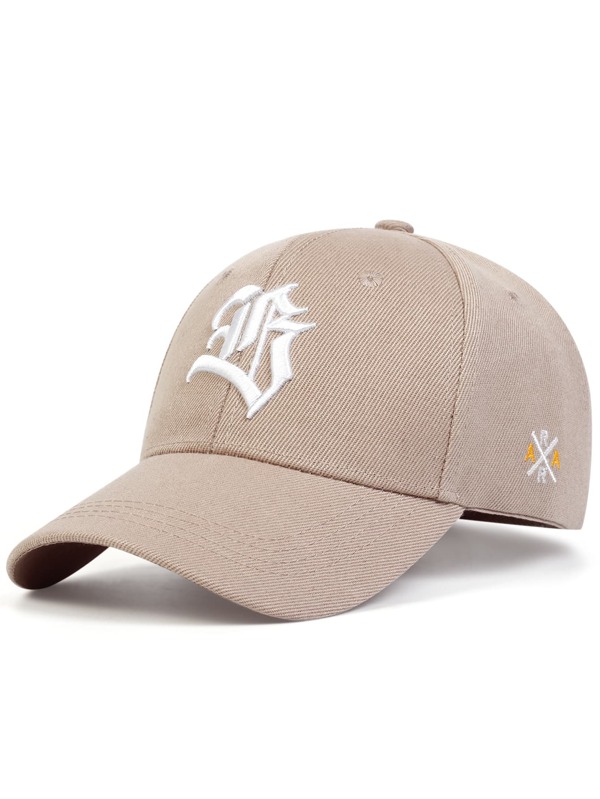 AR Men Embroidery Detail Baseball Cap For Daily Life And Outdoor Street