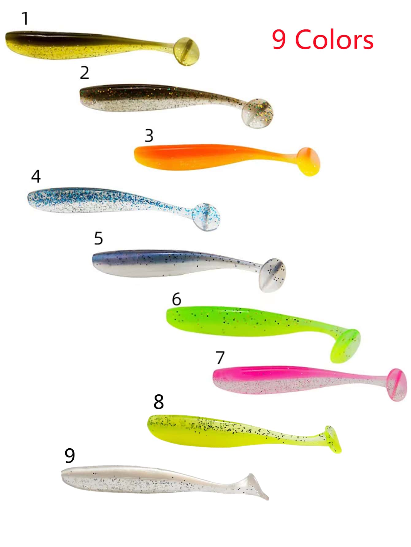 Mồi câu Luya 18 chiếc - Nhiều màu - Xem 1