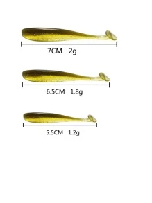 Mồi câu Luya 18 chiếc - Nhiều màu - Xem 3
