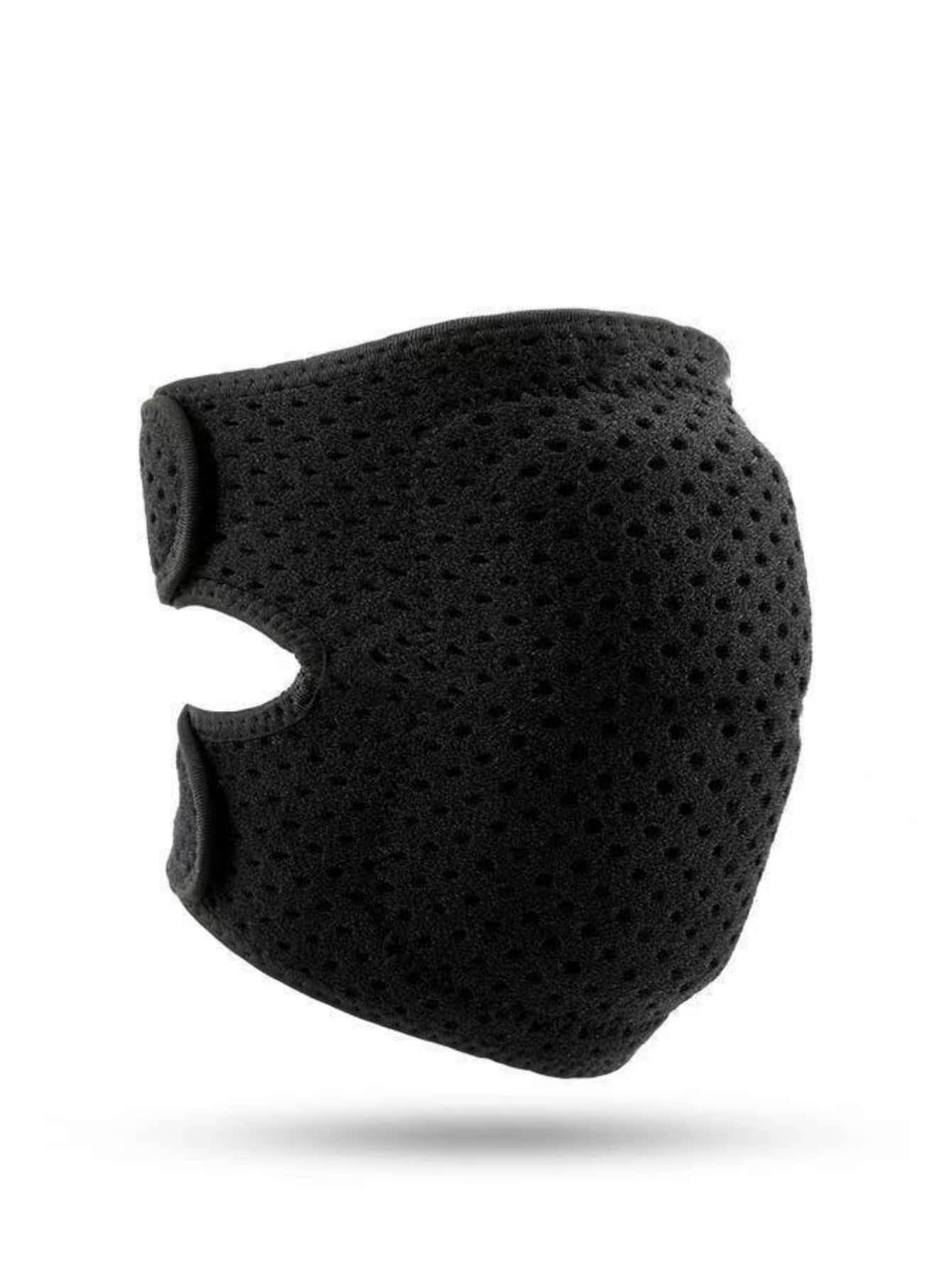 1pc Plain Breathable Knee Pad Gym Accessories Knee Support Sports Knee Pads Gym Knee Pads - Black - View 1
