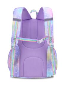 Mochila escolar para niños, mochila para niñas, mochila para escuela primaria, mochila de princesa, mochila escolar para adolescentes - Multicolor - Ver 2