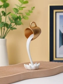 1 件/2 件漂浮咖啡杯家居桌面装饰艺术品 - 彩色 - 查看 1