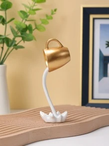 1 件/2 件漂浮咖啡杯家居桌面装饰艺术品 - 彩色 - 查看 4