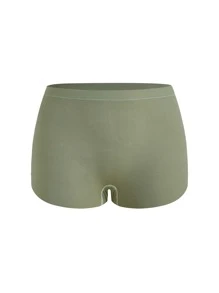 Ocili Quần Short Boyshort Liền Mạch Co Giãn & Mịn Màng - Xanh Olive - màu xanh lá - Xem 3