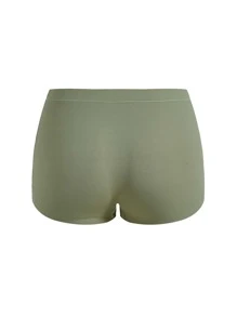 Ocili Quần Short Boyshort Liền Mạch Co Giãn & Mịn Màng - Xanh Olive - màu xanh lá - Xem 4