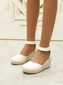 Giày nêm & Phẳng của Nữ - trắng - Xem 3